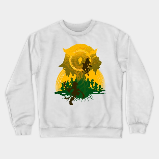 Iifa tree battle Crewneck Sweatshirt by plonkbeast